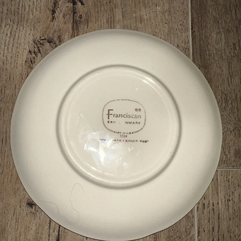 VINTAGE‎ FRANCISCAN APPLE BRANCH PATTERN CUP AND SAUCER